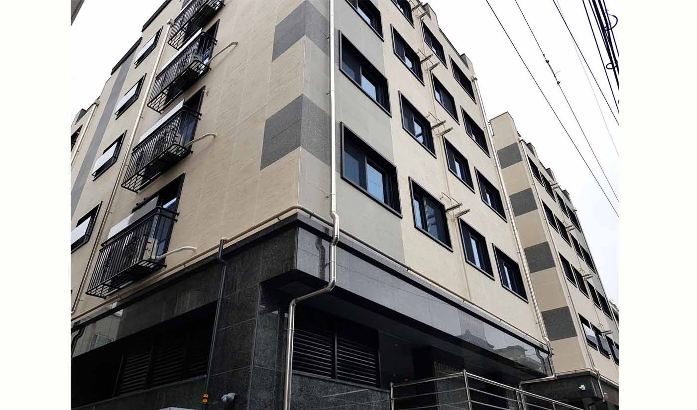 韓國首爾大興洞公寓改造（洞石、花崗巖）